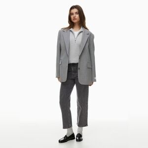 Levi's Ribcage Straight Ankle Jean In Soda Spring 29 (Dark Grey)